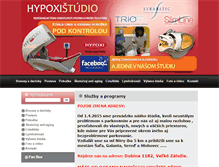 Tablet Screenshot of hypoxistudio.sk